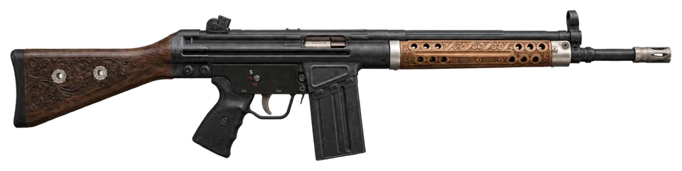 H&K G3A3 Battle Rifle