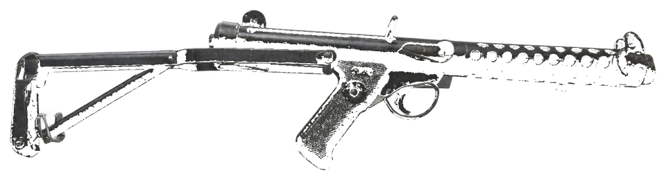Sterling L2A3 British SMG